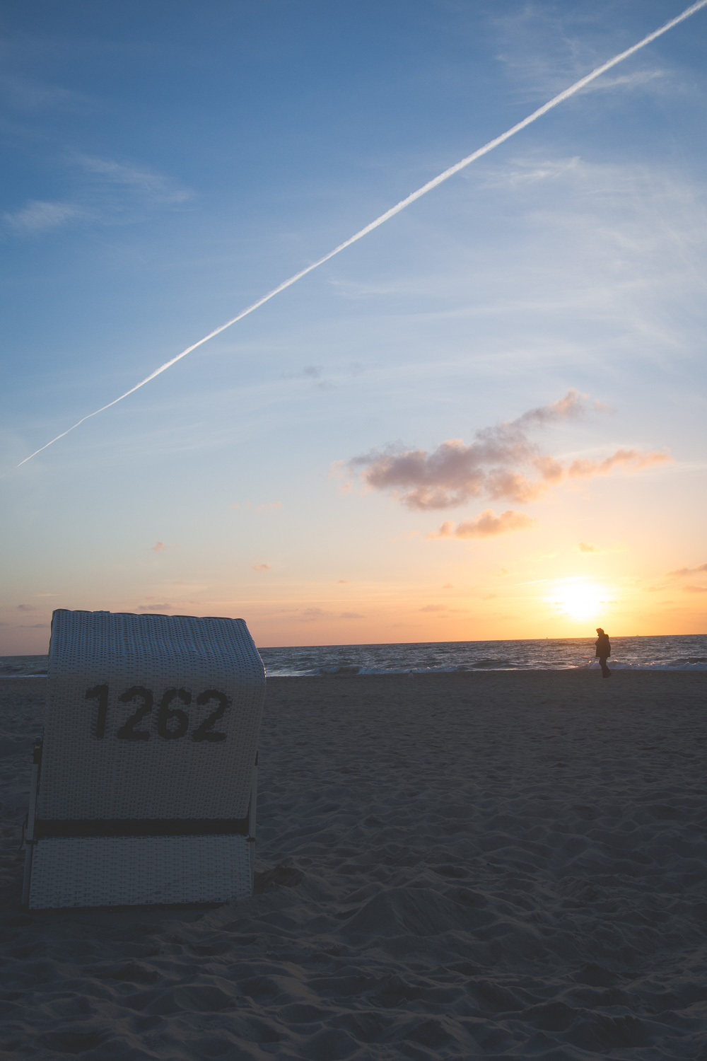 Sylt Strand – Sonnenuntergang