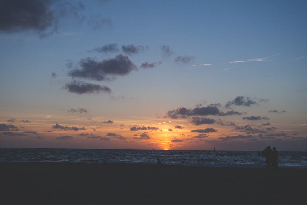 Sylt Strand – Sonnenuntergang