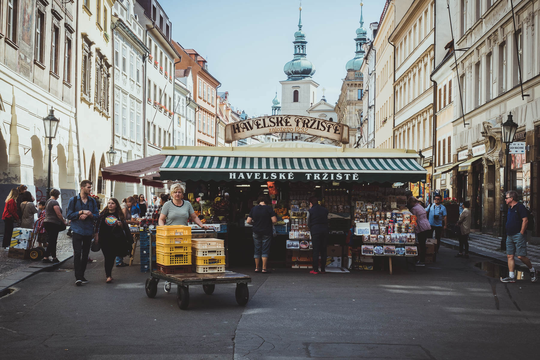 Markt in der Prager Innenstadt