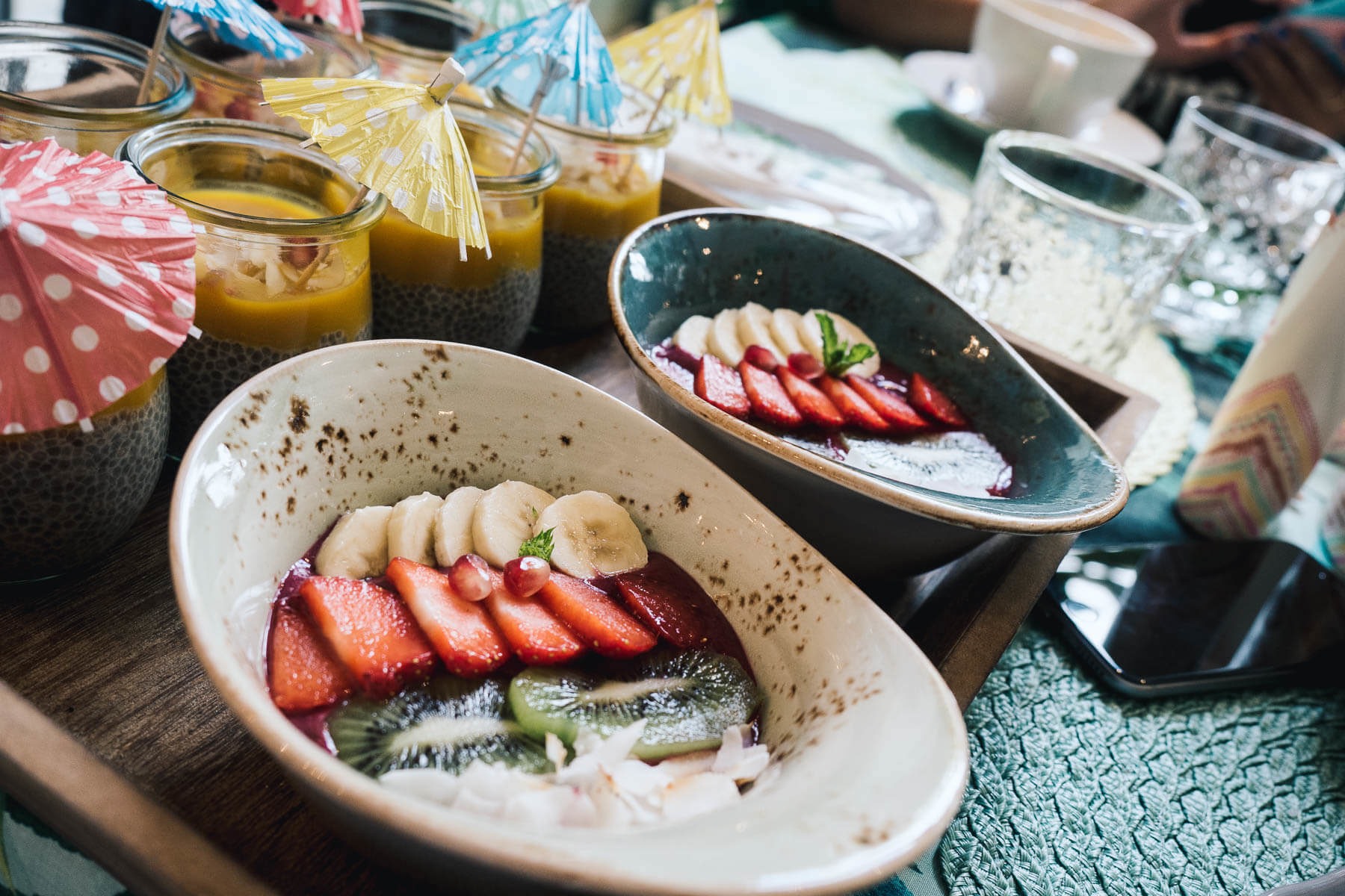 Frühstücksbrunch mit Palmolive & Farina Opoku