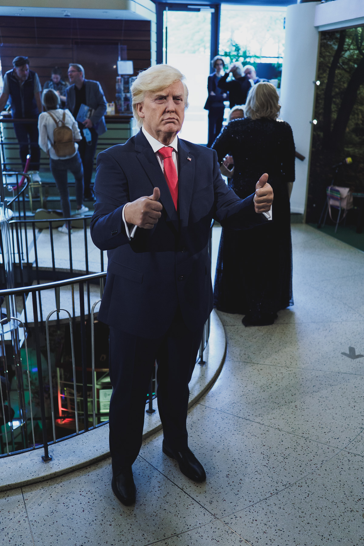 Donald Trump im Panoptikum